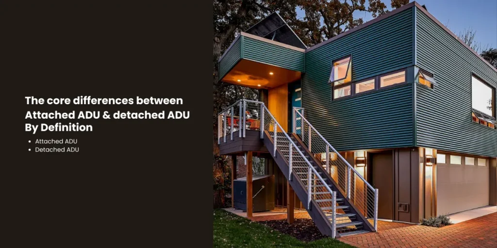 Differences Between Attached ADU & Detached ADU